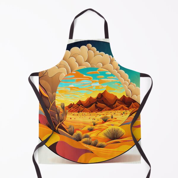 Item preview, Cartoon Dazzling Circular Desert Modern Pattern Digital Painting designed and sold by CodeAndColors.