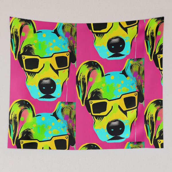 Item preview, Popart dog. Colorful popartstyle dogs.  designed and sold by Neo-Expression.