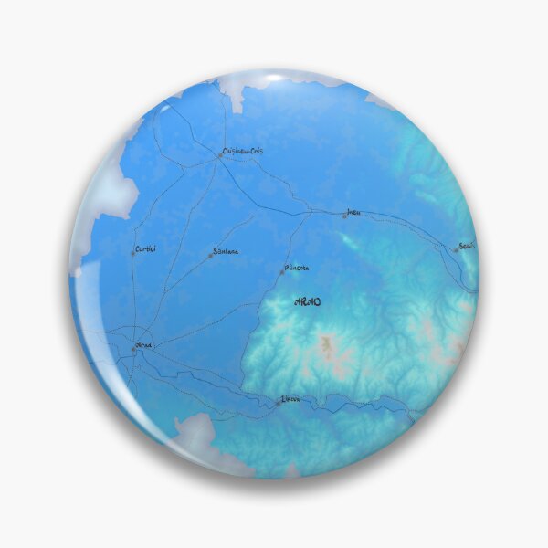 Item preview, Arad County Map, România designed and sold by maptheclouds.