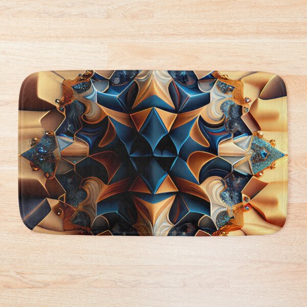 Item preview, Bejeweled Contemporary Dynamic Desert Modern Pattern Digital Painting designed and sold by CodeAndColors.