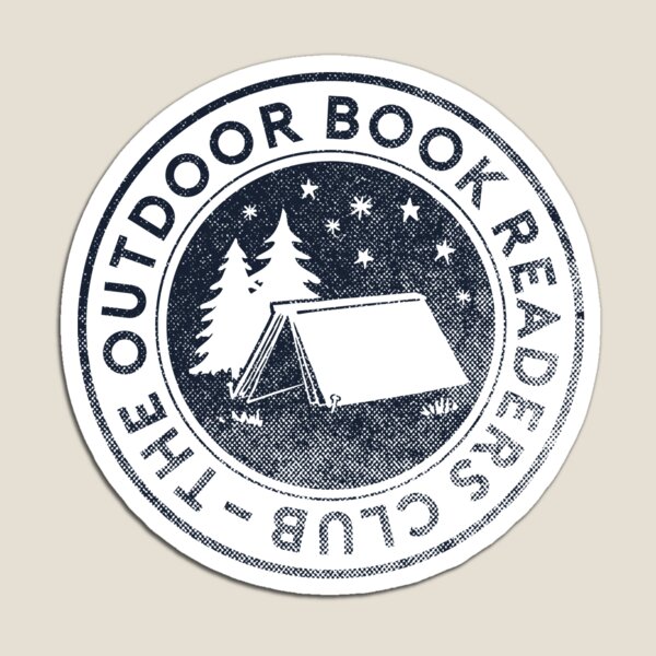 Outdoor Book Readers Club logo Magnet