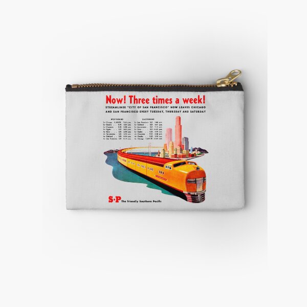 Item preview, STREAMLINER TRAIN ADVERT - TIMETABLE designed and sold by ThrowbackAds.