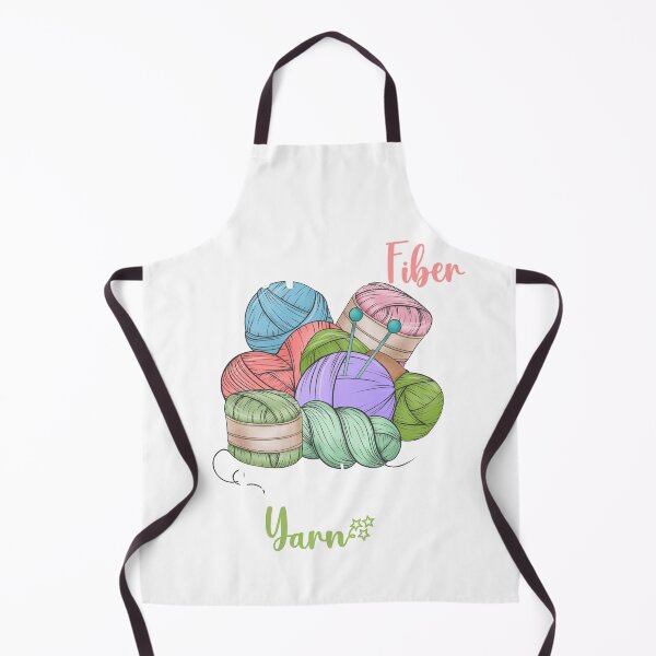 Item preview, Funny Fiber Knitting Joke For Crochet And Yarn Lover T-Shirt designed and sold by ACCL.