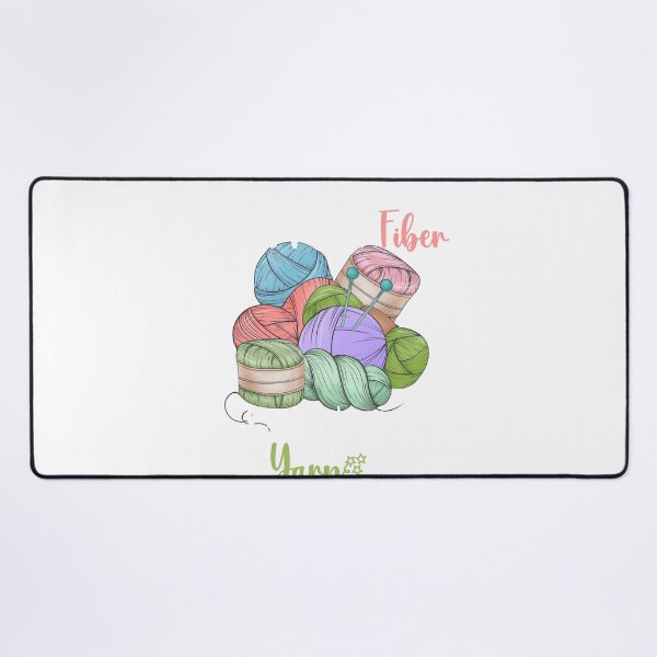 Item preview, Funny Fiber Knitting Joke For Crochet And Yarn Lover T-Shirt designed and sold by ACCL.