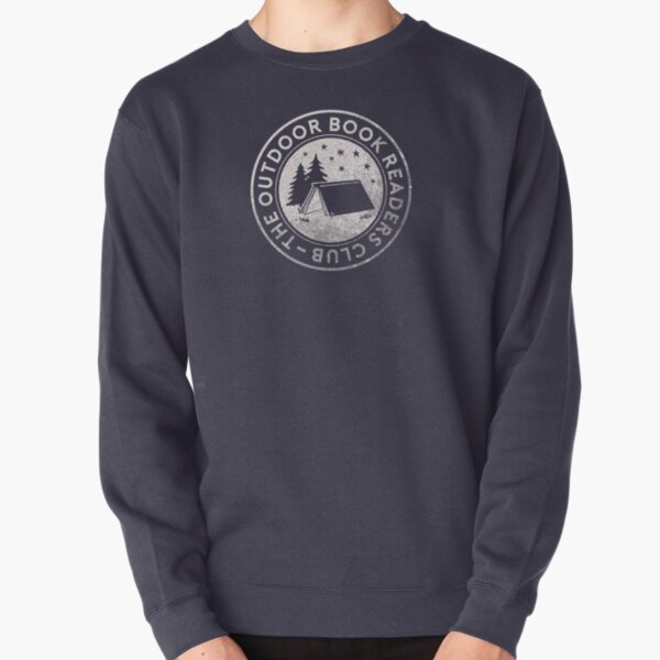 Outdoor Book Readers Club logo Pullover Sweatshirt