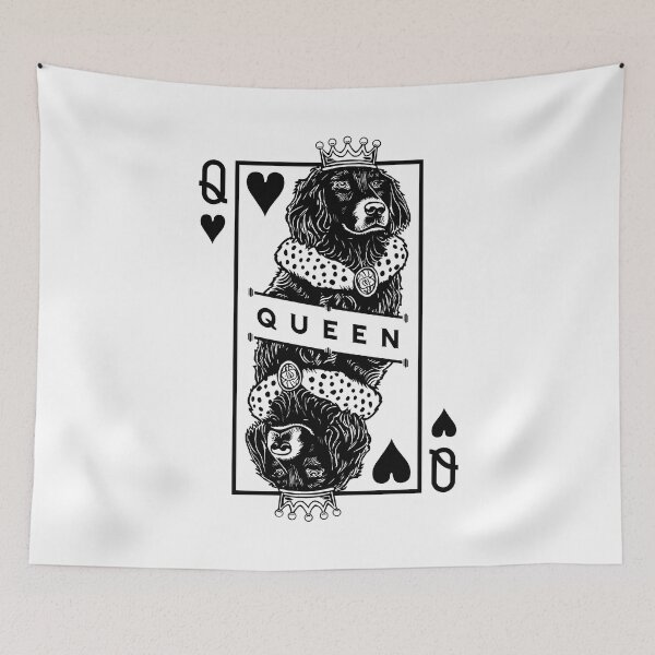 Item preview, Boykin Spaniel Queen Of Hearts Funny Dog Lover Pop Art designed and sold by GrandeDuc.