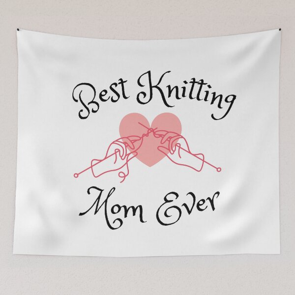 Item preview, Best Knitting Mom Ever  designed and sold by tiyaran.