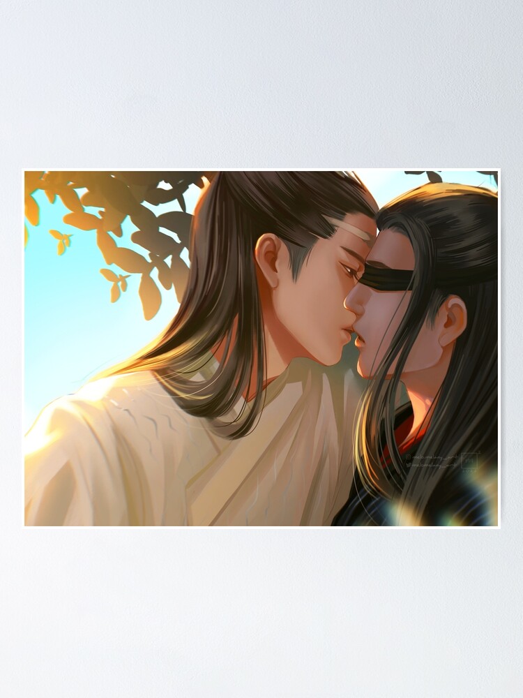 wangji x wuxian #romance#kiss#scene#