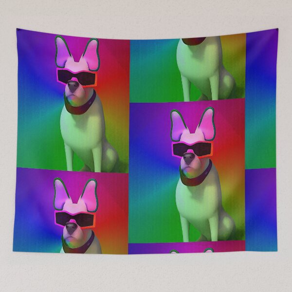 Item preview, Dog popart. Colorful dogs art designed and sold by Neo-Expression.