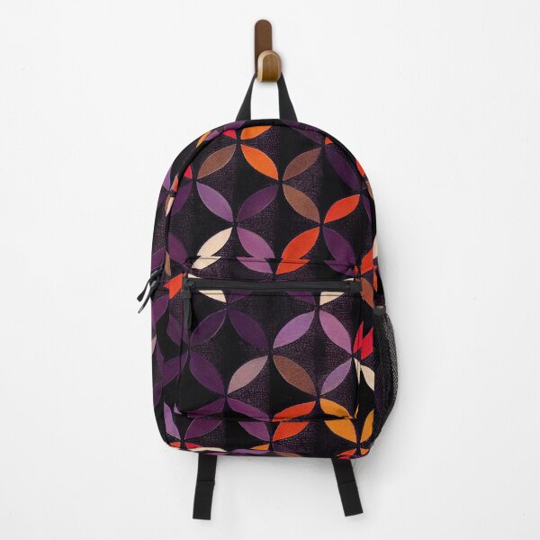 Item preview, Purple and Orange Trellis designed and sold by Patternifico.