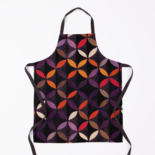 Item preview, Purple and Orange Trellis designed and sold by Patternifico.