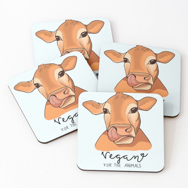 Item preview, Vegan for the Animals designed and sold by LiloLunaArt.