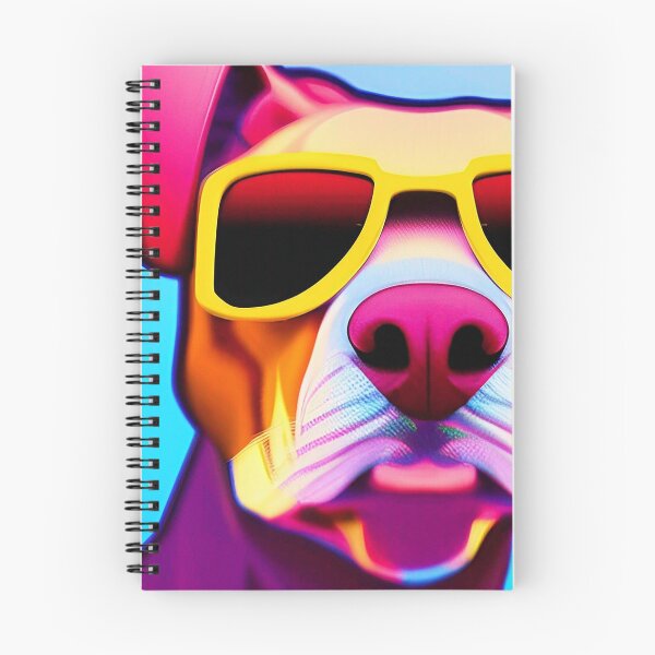 Item preview, Colorful popart dog with cool sunglasses designed and sold by Neo-Expression.