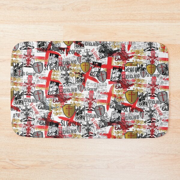 Item preview, St George All Over England Sheild Dragon Three Lions designed and sold by Frankie@ BritishMadeGifts.