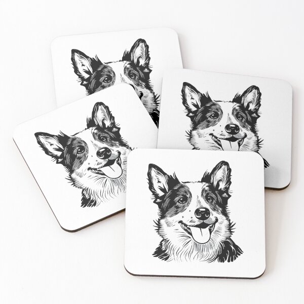 Item preview, HAPPY DOG ILLUSTRATION designed and sold by JequiPrint.