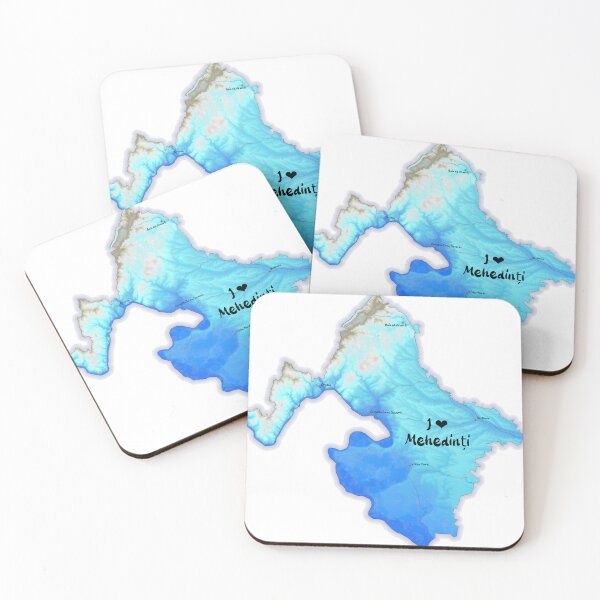 Item preview, Mehedinți County Map, România 2 designed and sold by maptheclouds.