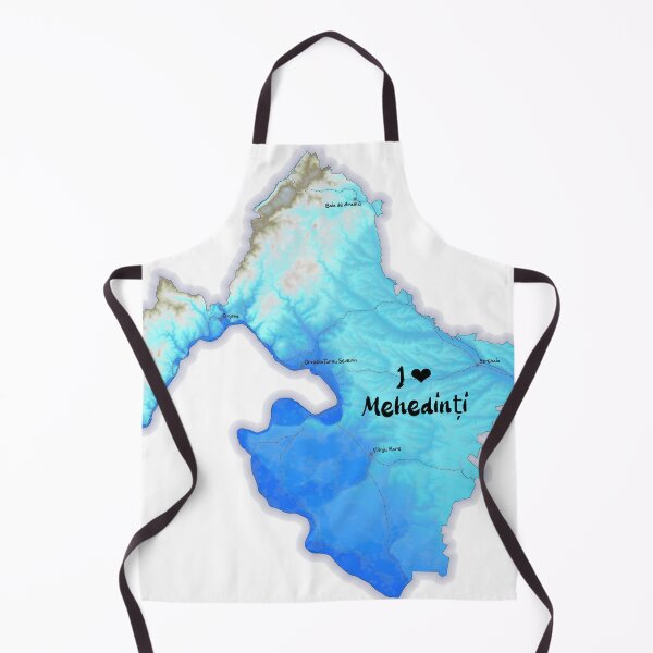 Item preview, Mehedinți County Map, România 2 designed and sold by maptheclouds.