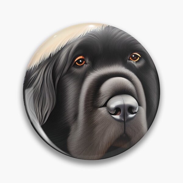 Item preview, Christmas Newfoundland Wearing A Santa Hat designed and sold by ZenEverAI.