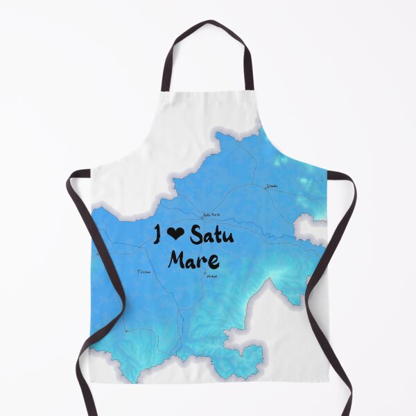 Item preview, Satu Mare County Map, România designed and sold by maptheclouds.