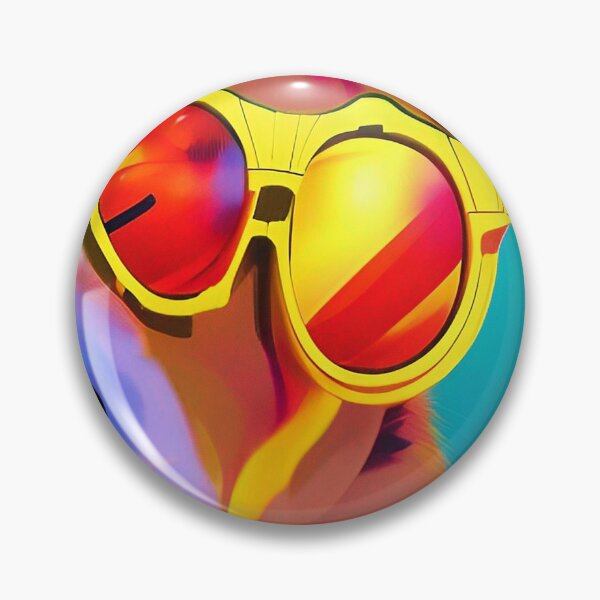 Item preview, Colorful popart dog with cool sunglasses designed and sold by Neo-Expression.