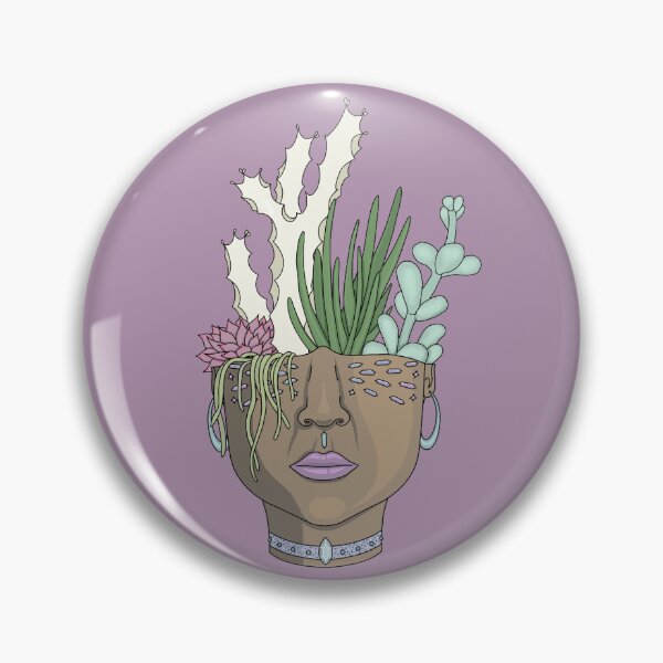 Item preview, Succulents in Quirky Face Planter designed and sold by TASORA.