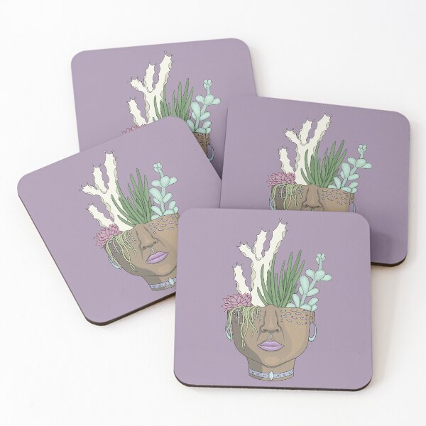 Item preview, Succulents in Quirky Face Planter designed and sold by TASORA.