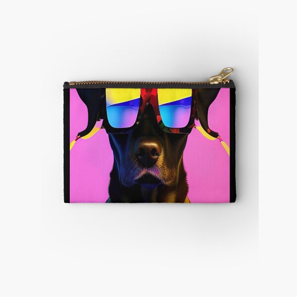 Item preview, Colorful popart dog with cool sunglasses designed and sold by Neo-Expression.