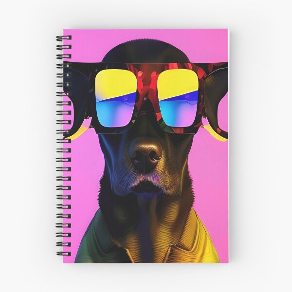 Item preview, Colorful popart dog with cool sunglasses designed and sold by Neo-Expression.