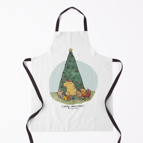 Item preview, Capybara Christmas designed and sold by TheLazyPainter.