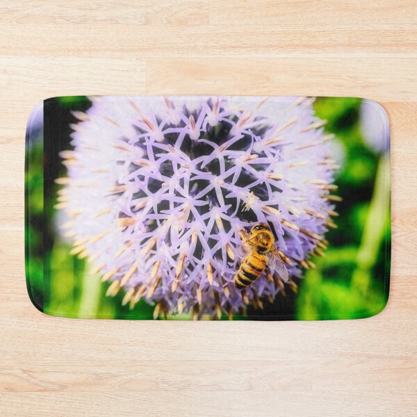 Item preview, Bee On Small Globe Thistle 6 designed and sold by Robert Alsop.