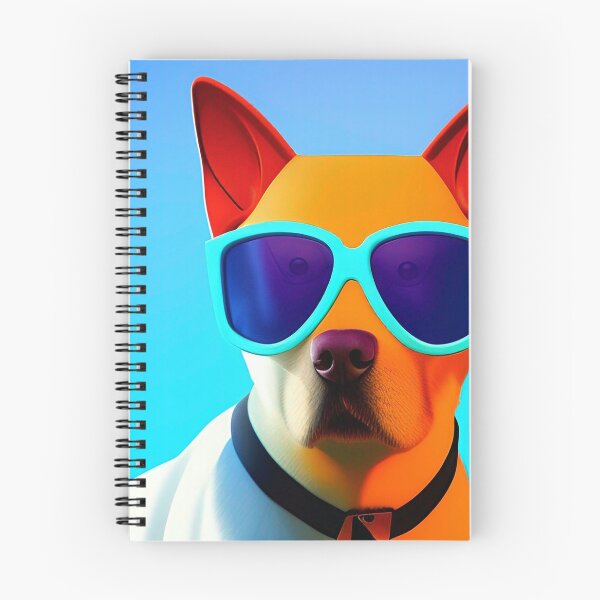 Item preview, Colorful popart dog with cool sunglasses designed and sold by Neo-Expression.
