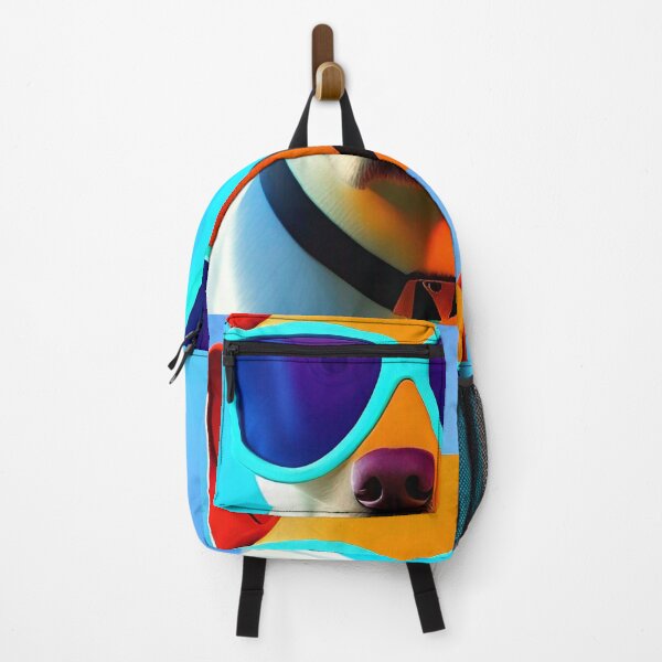 Item preview, Colorful popart dog with cool sunglasses designed and sold by Neo-Expression.