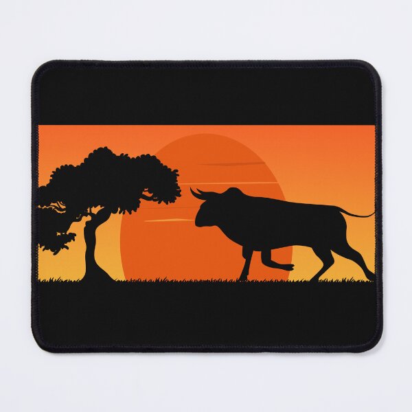 Item preview, Bull Art Cute Bull Sunset Vintage For Animals Lover Funnu Bull Gift Idea designed and sold by Thecitiesstore.