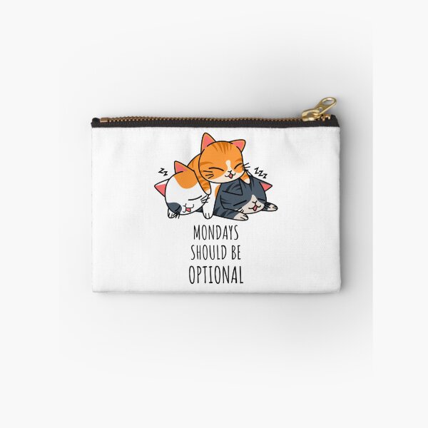 Item preview, Furry Friends and Optional Mondays designed and sold by PeonyPeak.