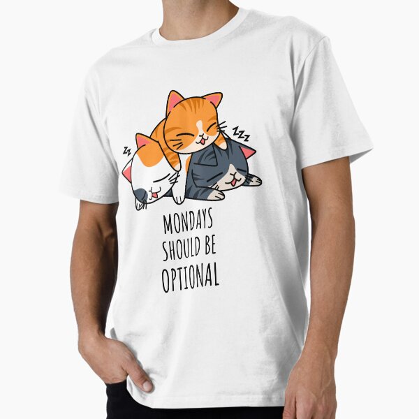 Item preview, Furry Friends and Optional Mondays designed and sold by PeonyPeak.