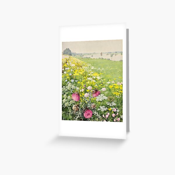 Riverside in The Netherlands 1938 Greeting Card