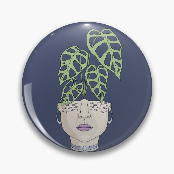 Item preview, Monstera Adansonii in Quirky Face Planter designed and sold by TASORA.