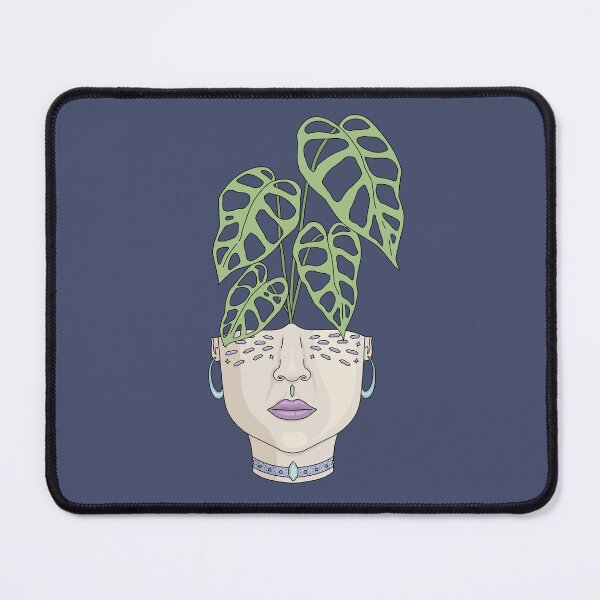 Item preview, Monstera Adansonii in Quirky Face Planter designed and sold by TASORA.