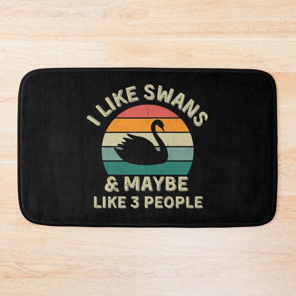 Item preview, I Like Swans and Maybe Like Three People designed and sold by JJT0724.