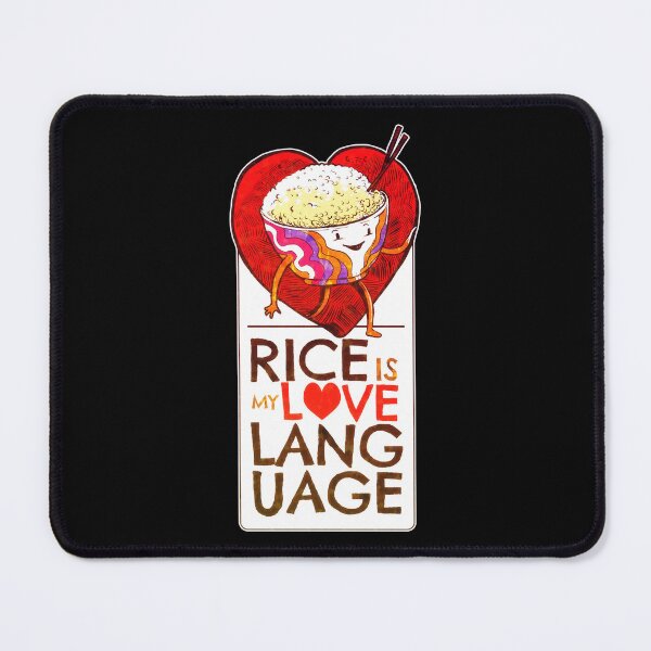 Item preview, Rice is my love language. designed and sold by IlustradoArts.