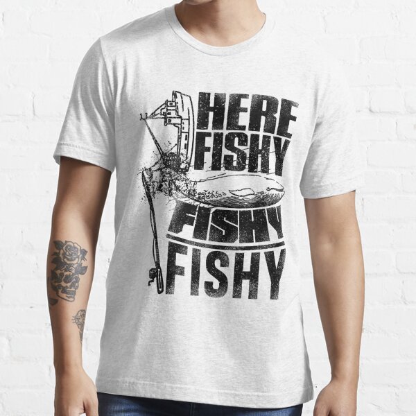 Gender Reveal Fishing Design for a Fisherman' Unisex Baseball T-Shirt