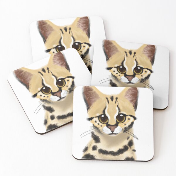 Item preview, Cute Margay Drawing designed and sold by WeHeartAnimals.