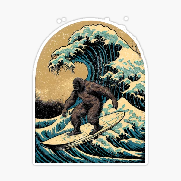 Bigfoot キャンバスアート 作品 手書き Bigfoot キャンバスアート 作品 手書き Bigfoot キャンバス