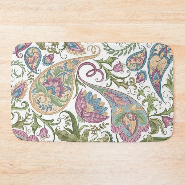 Item preview, hand print block beautiful intricate floral designed and sold by Vkhandekar.