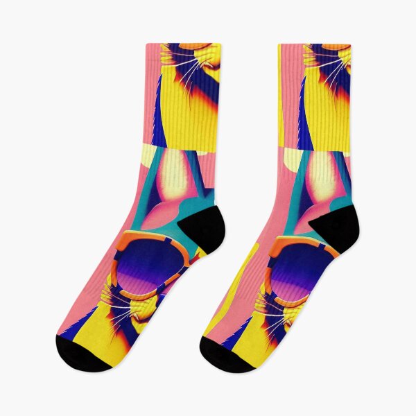 Item preview, Colorful cats popart designed and sold by Neo-Expression.