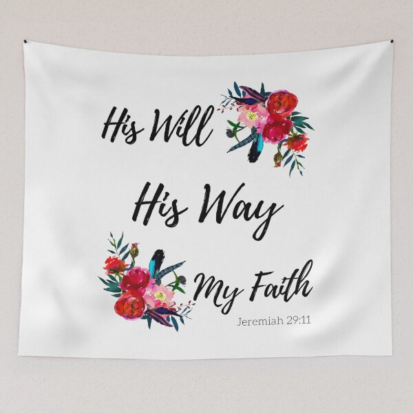 Item preview, His Will His Way His Faith Inspirational Christian  designed and sold by YuliyaR.