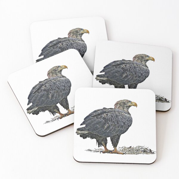 Item preview, Portrait of an eagle designed and sold by slikar.
