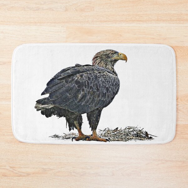 Item preview, Portrait of an eagle designed and sold by slikar.