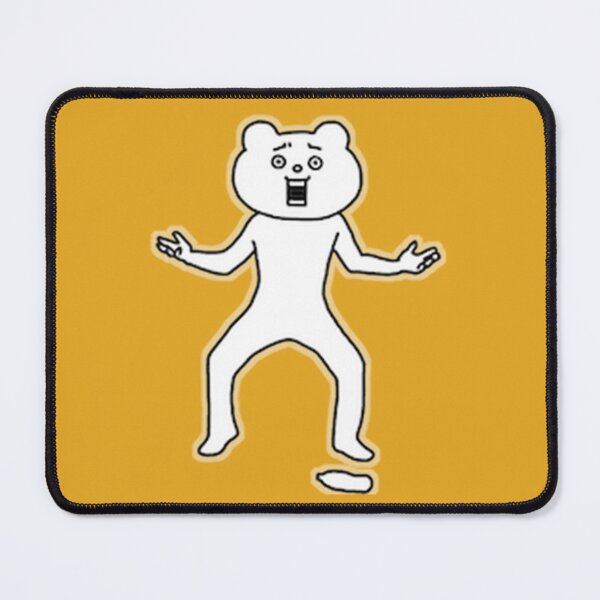 Item preview, Funny Meme White Bear Emoji designed and sold by swearnoodles.