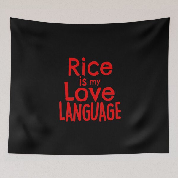 Item preview, Rice is my love language. designed and sold by IlustradoArts.